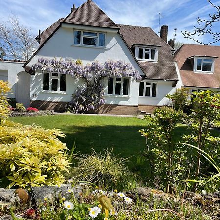 Charming Bournemouth House With Beautiful Spacious Gardens, 5 Min Drive To Beaches, Free Parking For 2-3 Cars Exteriör bild